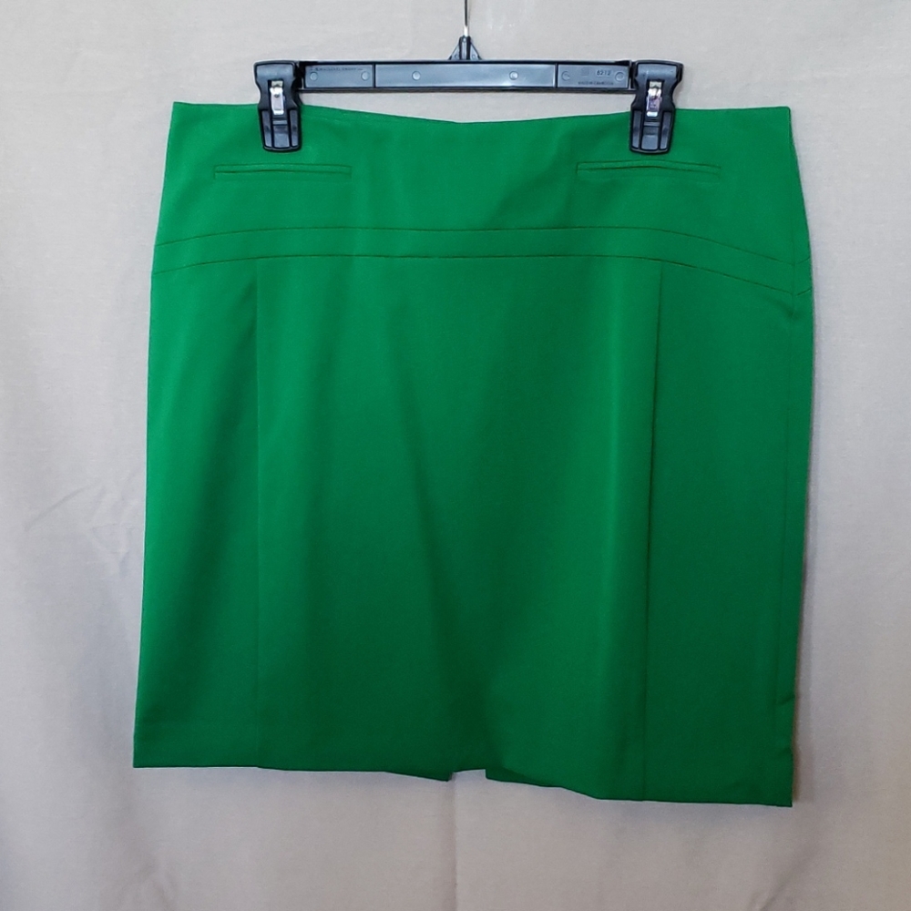 Express green skirt! Like new, only worn once!